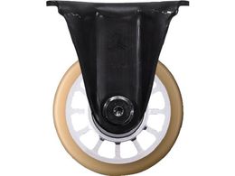 ハンマー 低床重荷重用固定式ウレタン車輪 アルミホイール・ラジアルボールベアリング 75mm540SR-BAU75