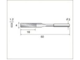 �i�J�j�V �_�C�������h���X�� ���^ �Жʓd�� 4�~1.25�~16�~����3 #100 62814