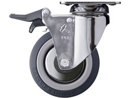 �n���}�[ �v���[�g���L���X�^�[ �v���[�g���L���X�^�[ ���� �X�g�b�p�[�t�E�g�[�^�����b�N �ԗ֌a100mm �E���^���ԗ� �i�C�����z�C�[���E�{�[���x�A�����O 915M-KUB100