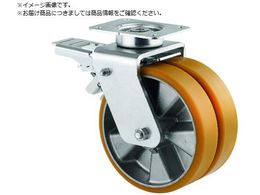 �e���e�L���X�^�[ �d�׏d�p�����\�o�փL���X�^�[ DELTA TWIN  �|���E���^���ԗցE�����e�i���X�t���[ ��160 ���ݎ� �g�[�^�����b�N�t 9942ITP160P63 CONVEX