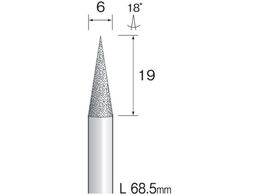 Minimo �d���_�C�������h�o�[#120 ��6 �n��19mm AD3255