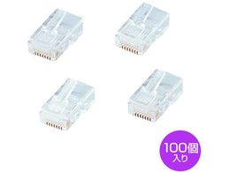 SANWA RJ-45RlN^ CAT5ePp ADT-RJ45-100LN