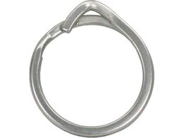 KONTEC �w��܂ɂ₳�����L�[�����O �����O���a��15mm 2�� �}�b�g�V���o�[AP-42