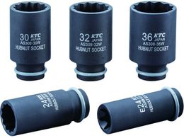 KTC 12.7sq.�C���p�N�g�����`�p�n�u�i�b�g�\�P�b�g36 �\��p AS308-36W