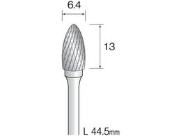 Minimo ���d�J�b�^�[ �N���X�J�b�g ��6.4 ���a3.0mm BC2273
