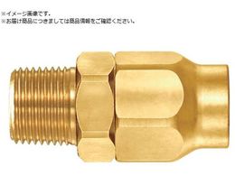 ���� �u���[�h�z�[�X�p�A�_�v�^ ���葤�z�[�X�T�C�Y9.0�~15.0mm 89917 BH90-3M BRASS