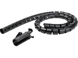 StarTech P[uXpC`[u gRCbv 2.5m a25mm ubN zI[KiCU[ CMSCOILED2