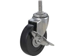 ���[�G�C �˂����ݎ� ���� �L���X�^�[ �S�� �ԗ֌a125mm �X�g�b�p�[�t�� E�^�C�v ET-S�^ �l�W���@M12�~35�s�b�`1.75 ET-125RHS-M12-35