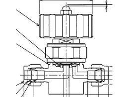 Fujikin SUS|_CNg_Ctou_1MPa_FUND-91G FUND-91G-6.35