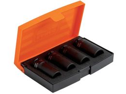 BAHCO 1 2�h �f�B�[�v�C���p�N�g�\�P�b�g�Z�b�g4PCS 17 19 22 24mm K7806M S4